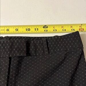 Lis Claiborne Black Polka Dot pants. Sz 10p